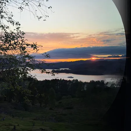 Lüks kamp alanı Birdbox Forland Stord
